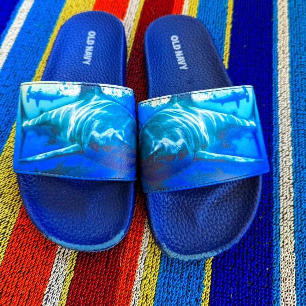 Shark Slide Sandals